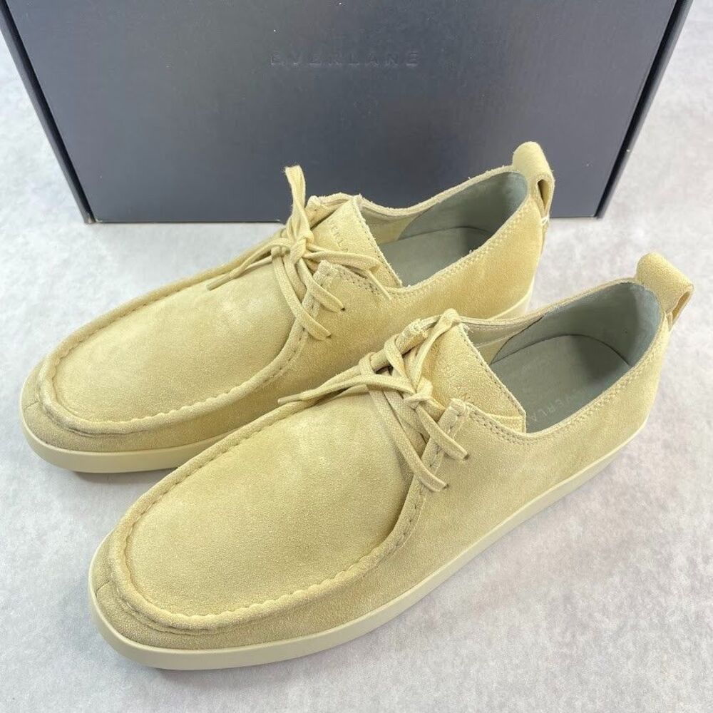 Everlane Tan Suede Loafers